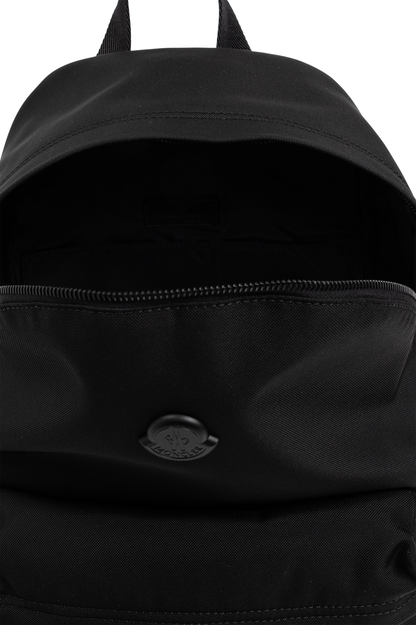 Black Backpack with logo Moncler - Vitkac GB Black Backpack with logo Moncler - Vitkac GB